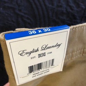 Men's English Laundry jeans - 36x30 color is Sand Dune NWT